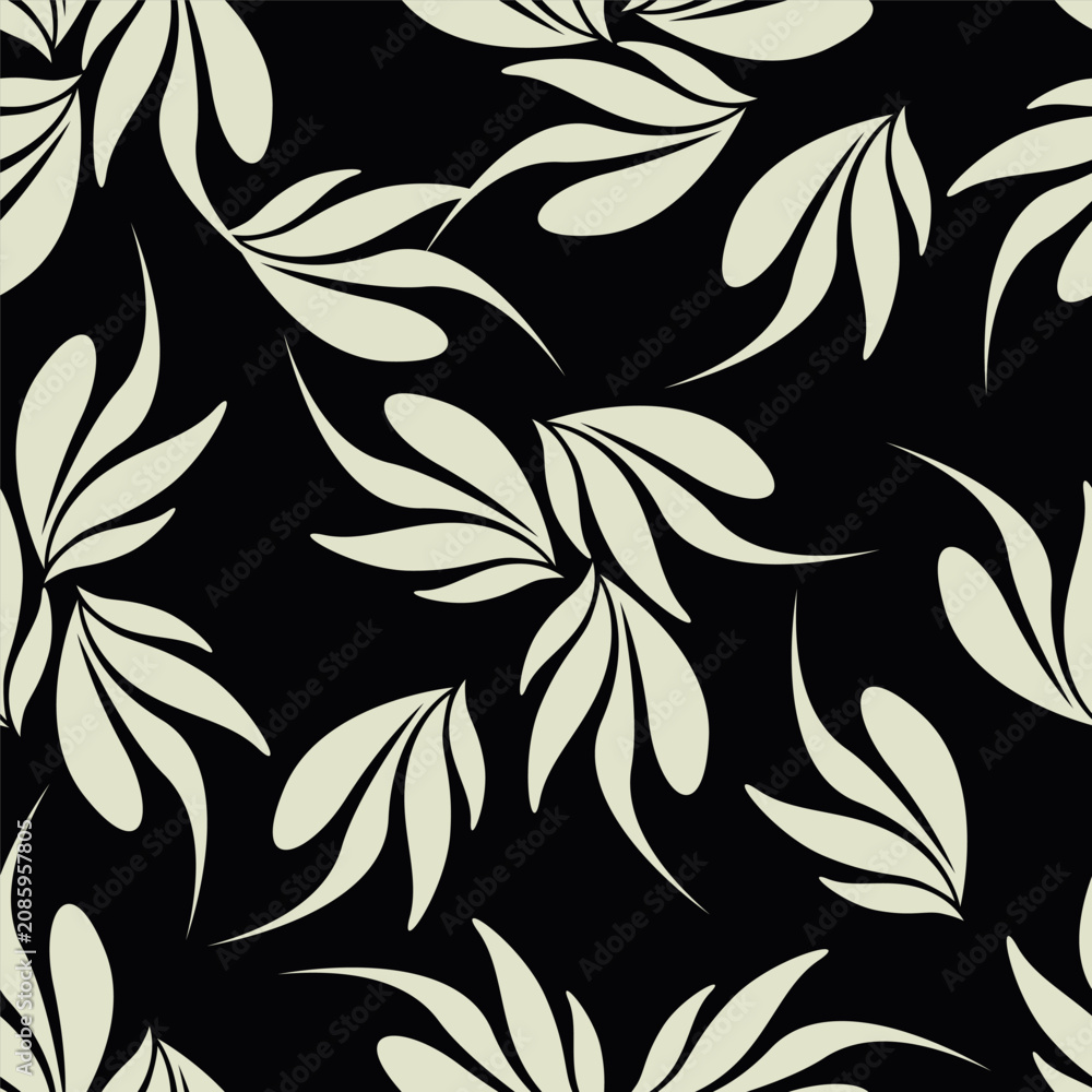 Fototapeta premium seamless floral pattern