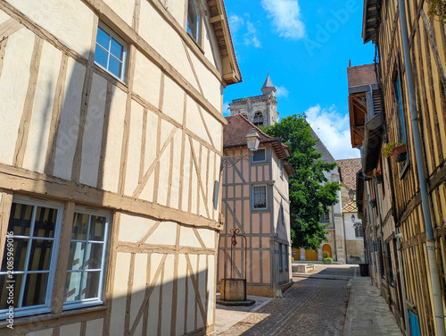 historic half-timbered hous...