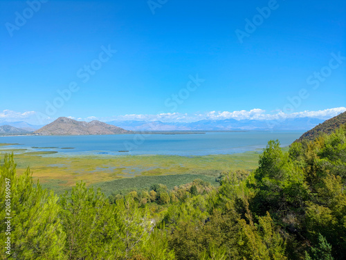 Landscape Lake Skadar in Montenegro