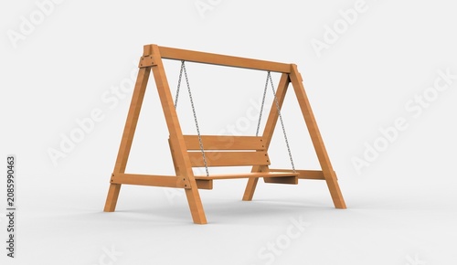 Obraz na płótnie Wooden swing