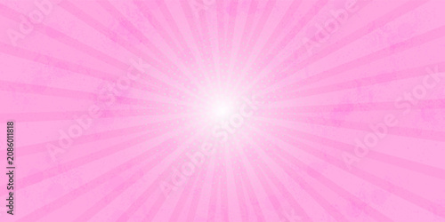 Fotografía Background with pink gradient and concentrated lines interspersed with