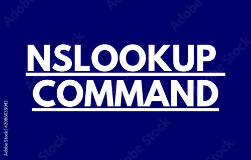 NSLOOKUP Command