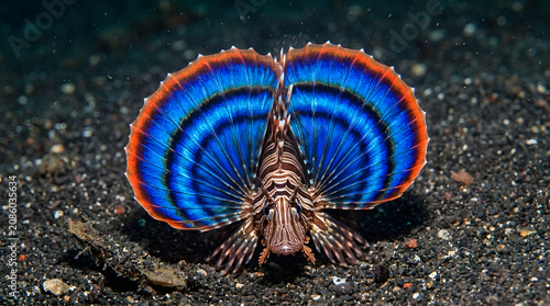 gurnard lionfish beautiful fin