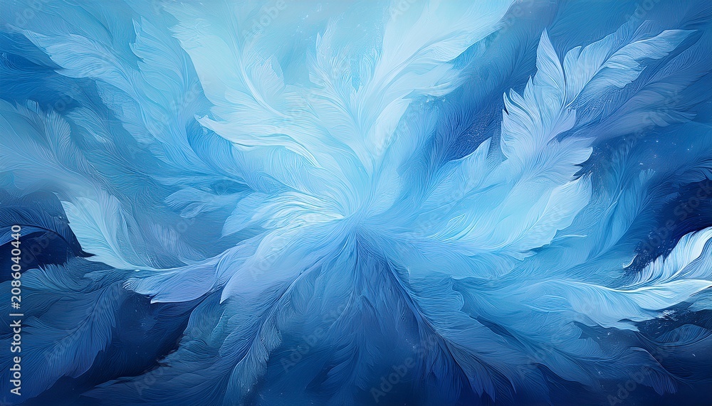 Fototapeta premium Ice Snow Texture Abstract Background