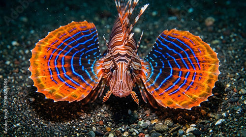 gurnard lionfish beautiful fin