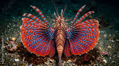 gurnard lionfish beautiful fin