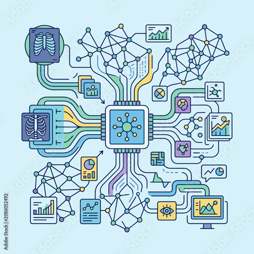Concept of medical data analysis using artificial intelligence