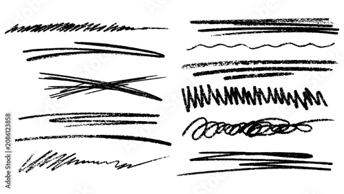 Obraz na plátně Doodle sketch style of sketchy pen and scribble hand drawn illustration for concept design