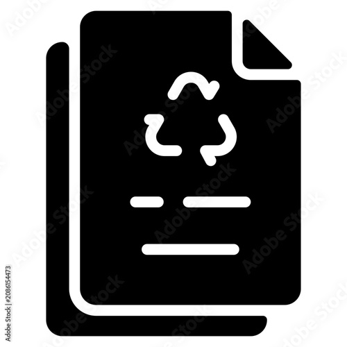 Quadro su tela Recycle Paper