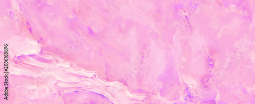 Foto Microscopic view of human tissue cells under stain