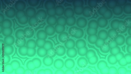 Pacific Dream Gradient Background with Moving Bubble Texture