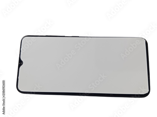 Cuadro en lienzo Sleek modern smartphone with thin black frame