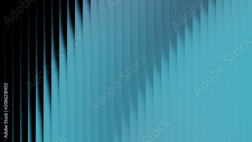 bright glow of dark green, dark blue on black background for cover poster, of a glass textured