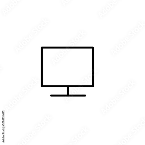 Obraz na płótnie lcd tv screen