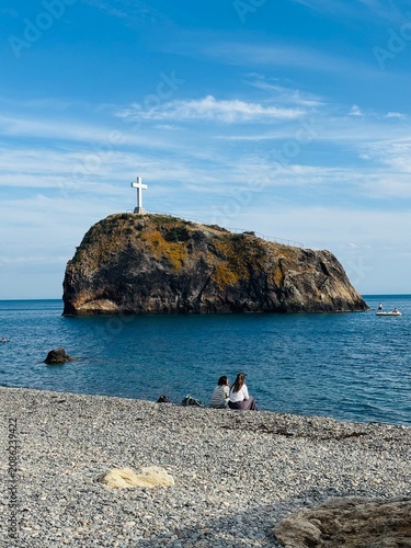 View of Cape Fiolent, Sevastopol, Crimea.