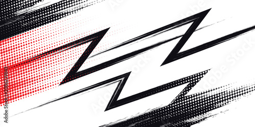 Car decal design vector. Graphic abstract stripe racing background kit designs for wrap vehicle, race car, rally, adventure
