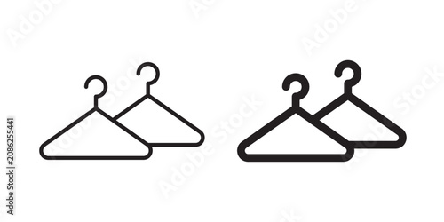 Foto Clothes hanger icon