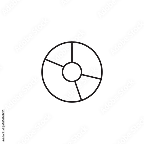 cassette circle icon