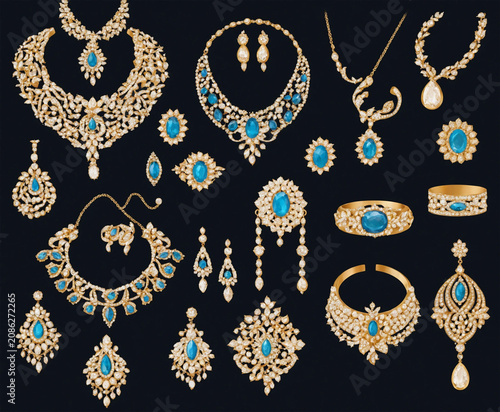 Accessories for dressing up are beautiful.
