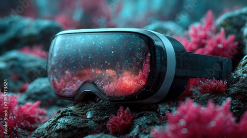 technology metaverse of the future showcasing blockchain and futuristic technology concepts