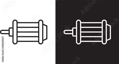 Fotografía Car alternator icon