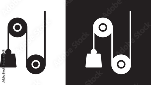 Obraz na płótnie Pulley icon