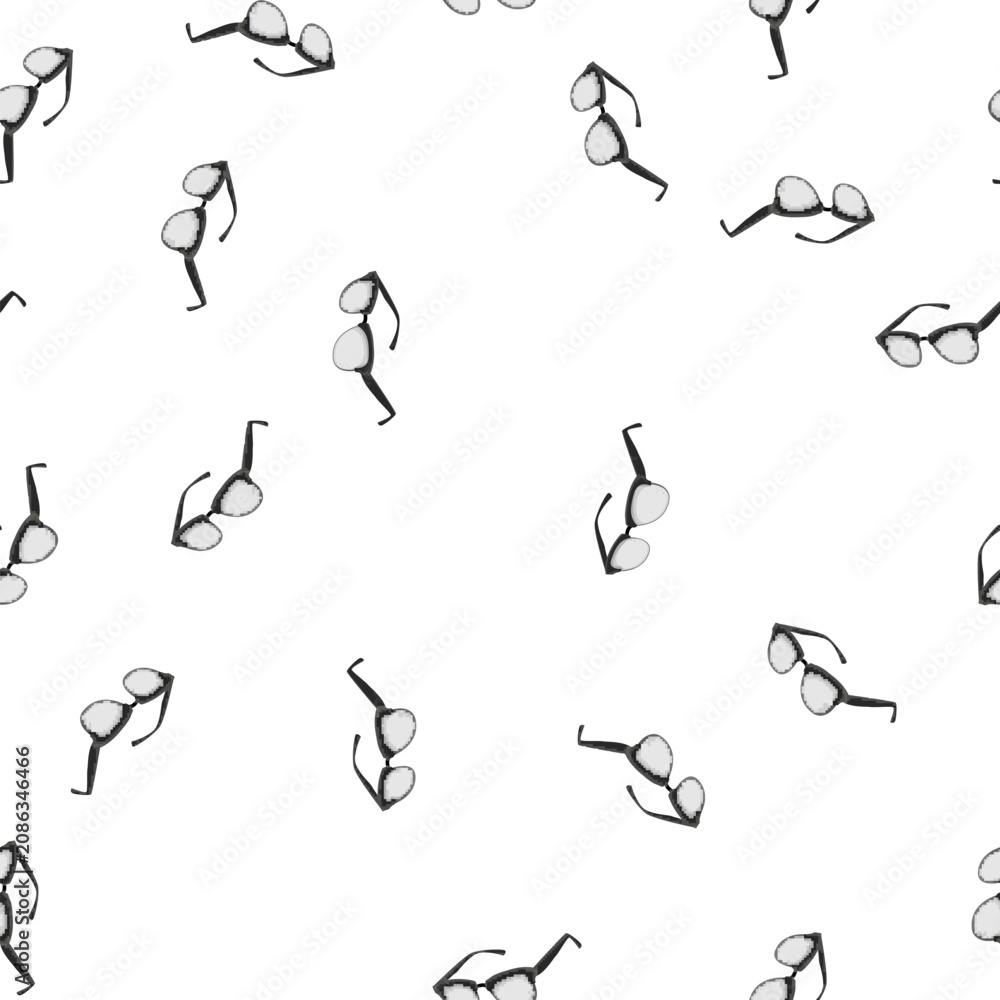 Obraz premium pattern internet computer glasses cartoon. internet computer glasses sign vector