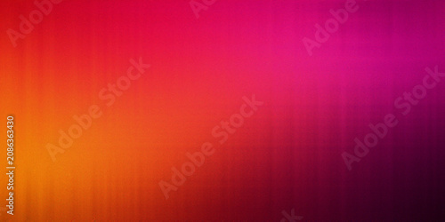 Bild auf Leinwand Vibrant gradient background shifting from deep orange to intense fuchsia creating warm atmosphere for various creative designs