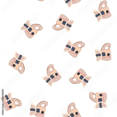 Fotografie pattern alignment cervical neck collar cartoon