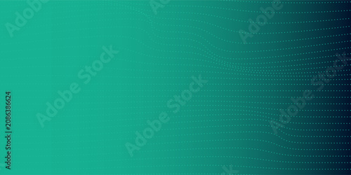 Fotografie Digital technology speed connect blue green background, cyber nano information, abstract communication
