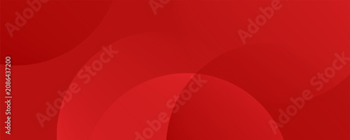 Konstfotografi Abstract red gradient circles background