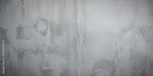 Fotografía Textured grey concrete wall surface with visible imperfections and subtle color variations, offering a minimalist and industrial backdrop