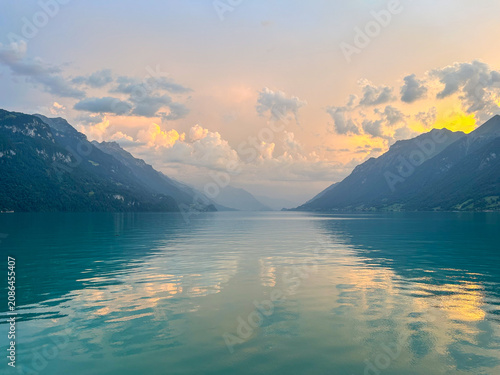Turquoise Lake Sunset