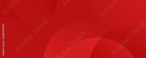 Fotografi Abstract red gradient circles background