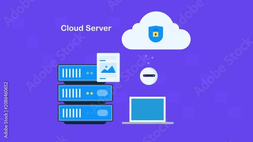 Secure cloud storage and data sync, automated server backup and AI system monitoring.