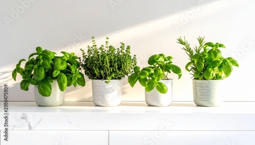 Modern minimalist glass vase with fresh green succulents.