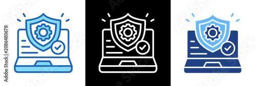Digital Protection triplestyle icon