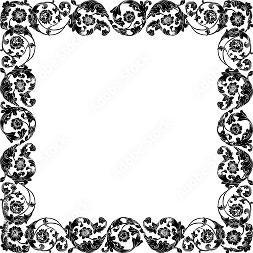 Filigree crest medieval pat...