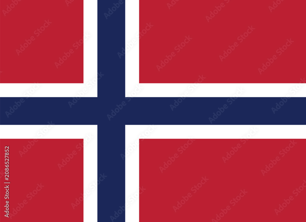 Obraz premium Flag of Norway