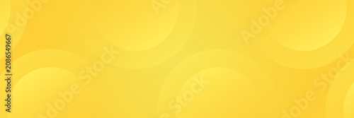 Foto Fluid yellow gradient shapes composition