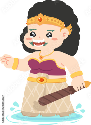 Nang Phisuea Samut Fantasy Character