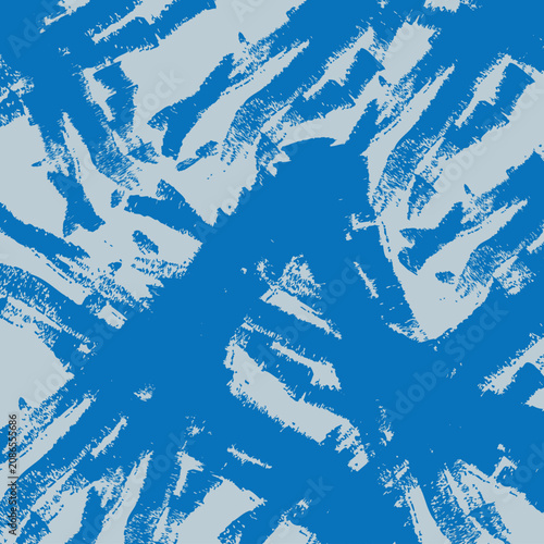 Abstract Blue Grunge Texture Background with Vintage Paint Effect Cold Ice Pattern Decorative Wallpaper Design Illustration Backdrop