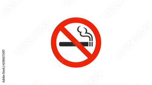 No Smoking Sign Prohibition Symbol
