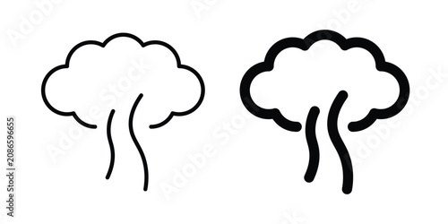 Photography Steam icon line art symbols collection