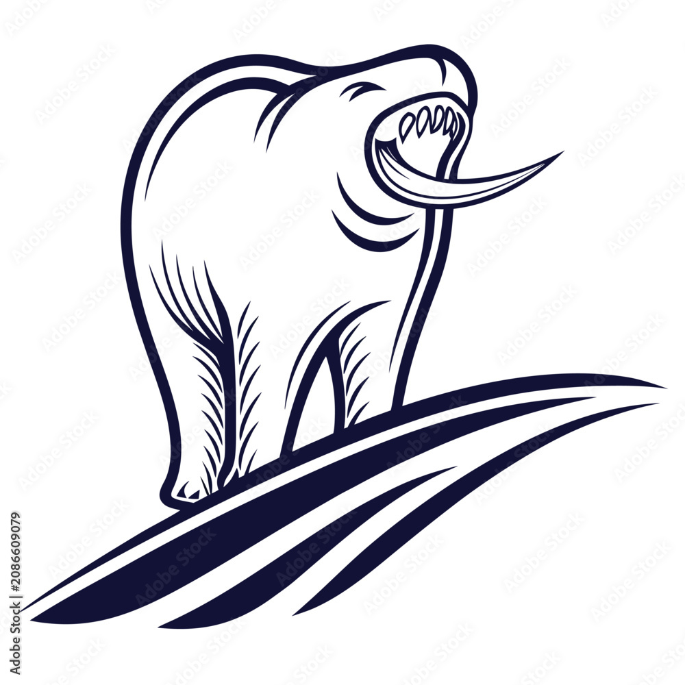 Fototapeta premium tooth-silhouette-logo--no-text.eps