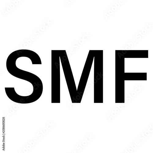 SMF black-Vector