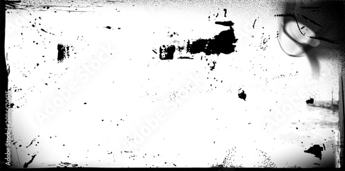 Fotografie Grunge white background with distressed photo texture