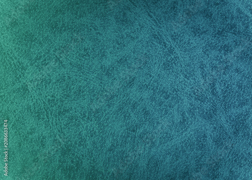 Cuadro en lienzo Abstract velour canvas background. Gradient blue fabric texture.