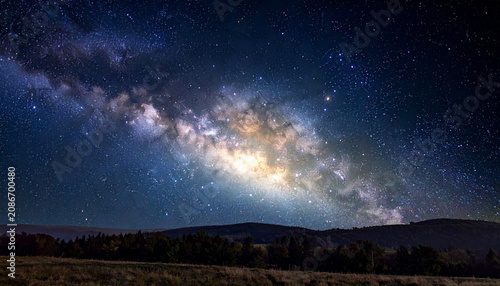 starry night sky