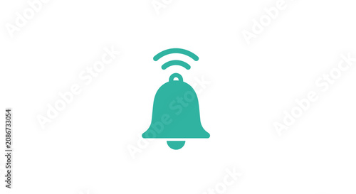 Photography Notification bell icon with signal.